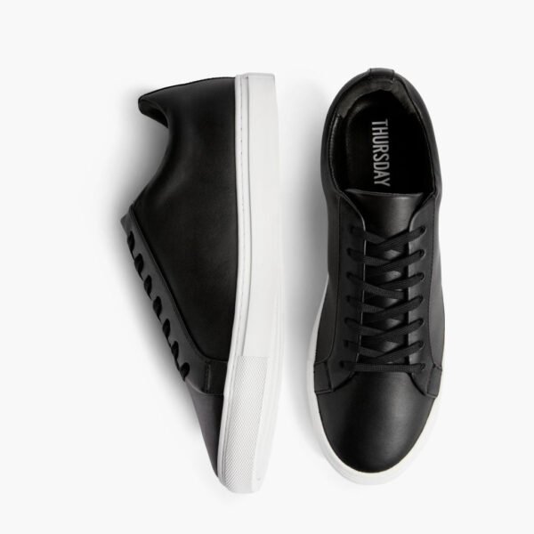 Premier Low Top | Black (Blind Eyelets) - Image 3