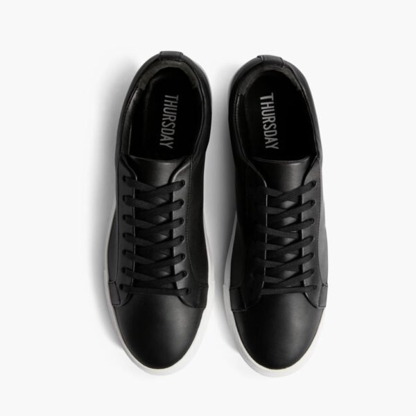 Premier Low Top | Black (Blind Eyelets) - Image 5