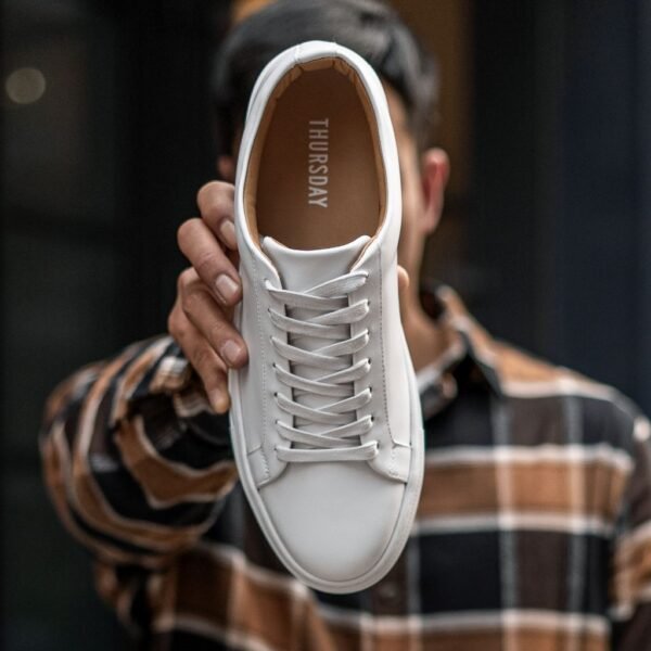 Premier Low Top | White (Blind Eyelets) - Image 8